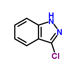 3-氯-1H-吲唑结构式