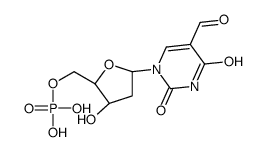 5-formyl-2'-deoxyuridylic acid结构式