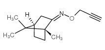 1,7,7-三甲基双环[2.2.1]-2-庚酮邻-2-丙炔肟结构式