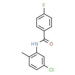 N-(5-Chloro-2-methylphenyl)-4-fluorobenzamide结构式