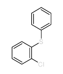 1-chloro-2-phenylsulfanyl-benzene结构式