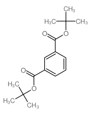 ditert-butyl benzene-1,3-dicarboxylate Structure
