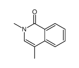 1(2H)-Isoquinolinone,2,4-dimethyl-(9CI) structure