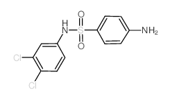 4-AMINO-N-(3,4-DICHLORO-PHENYL)-BENZENESULFONAMIDE Structure