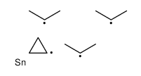 Cyclopropyltriisopropylstannane Structure