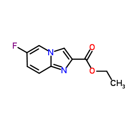 ethyl 6-fluoroimidazo[1,2-a]pyridine-2-carboxylate structure