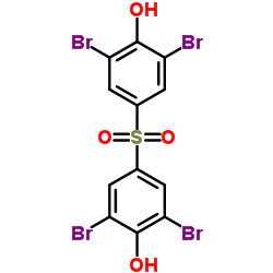 4,4'-Sulfonylbis(2,6-dibromophenol) Structure