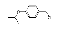 1-(Chloromethyl)-4-(1-methylethoxy)benzene Structure