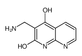 3-(Aminomethyl)-2-hydroxy-1,8-naphthyridin-4(1H)-one结构式