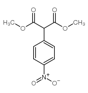 2-(4-硝基苯基)丙二酸二甲酯结构式