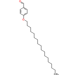 4-十八烷氧基苯甲醛结构式