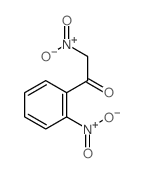 2-nitro-1-(2-nitrophenyl)ethanone结构式