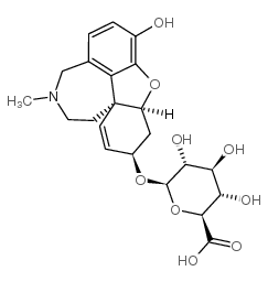 O-去甲基加兰他敏β-D-葡糖醛酸结构式