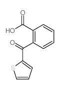 2-(2-噻吩基羰基)苯甲酸结构式