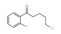 5-chloro-1-(2-fluorophenyl)pentan-1-one Structure
