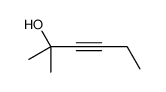 2-METHYL-3-HEXYN-2-OL Structure