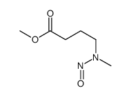 N-亚硝基-N-甲基-4-氨基丁酸,甲基酯结构式