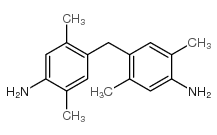 4-(4-氨基-2,5-二甲基苄基)-2,5-二甲基苯胺结构式