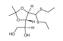 Methyl-2,3-O-isopropyliden-α-L-rhamnofuranosid结构式