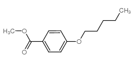 4-n-戊基氧基苯甲酸甲酯结构式