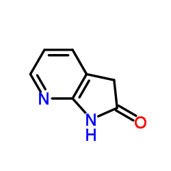 1,3-Dihydro-2H-pyrrolo[2,3-b]pyridin-2-on Structure