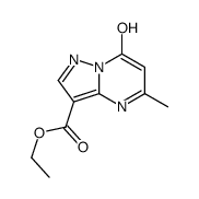 Ethyl 7-hydroxy-5-methylpyrazolo[1,5-a]pyrimidine-3-carboxylate Structure