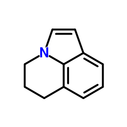 5,6-二氢-4H-吡咯并[3,2,1-ij]喹啉结构式