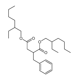 bis(2-ethylhexyl) 2-benzylbutanedioate Structure