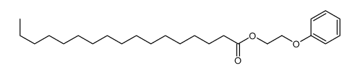 2-phenoxyethyl heptadecanoate Structure