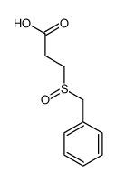 3-benzylsulfinylpropanoic acid Structure