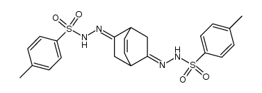 Bicyclo[2.2.2]oct-7-en-2,5-dion-bis(tosylhydrazon) Structure