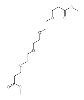 methyl 3-[2-[2-[2-(3-methoxy-3-oxopropoxy)ethoxy]ethoxy]ethoxy]propanoate结构式