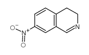 7-硝基-3,4-二氢异喹啉结构式
