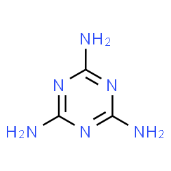 1,3,5-triazine-2,4,6-triamine monosulphate结构式