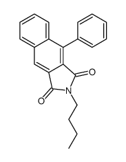 2-butyl-4-phenylbenzo[f]isoindole-1,3-dione Structure