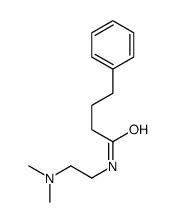 N-[2-(Dimethylamino)ethyl]-4-phenylbutyramide structure