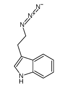 3-(2-azidoethyl)-1H-indole结构式