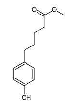 5-(4-羟基苯基)戊酸甲酯结构式