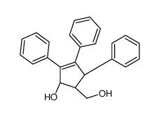 (1R,4R,5R)-5-(hydroxymethyl)-2,3,4-triphenylcyclopent-2-en-1-ol Structure