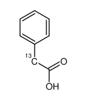 苯乙酸-2-13C结构式