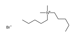 dimethyl(dipentyl)azanium,bromide结构式
