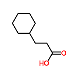 Cyclohexanepropionic acid structure