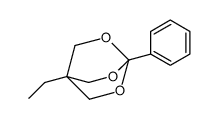 4-ethyl-1-phenyl-2,6,7-trioxabicyclo[2.2.2]octane结构式