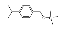 4-Me2CHC6H4CH2OTMS结构式