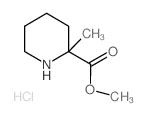 2-甲基哌啶-2-羧酸甲酯盐酸盐结构式