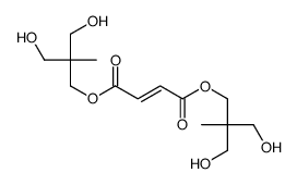 (Z)-2-Butenedioic acid bis[3-hydroxy-2-(hydroxymethyl)-2-methylpropyl] ester结构式