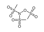 [bis(methylsulfonyl)amino] methanesulfonate结构式