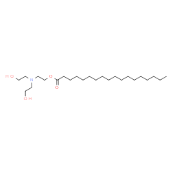 2-(bis(2-hydroxyethyl)amino)ethyl octadecanoate Structure