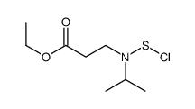 N-异丙基-N-氯化硫-Β-丙氨酸乙酯结构式