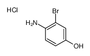4-Amino-3-bromo-phenol hydrochloride结构式
